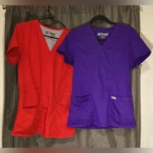 Greys Anatomy Scrub tops BOGO